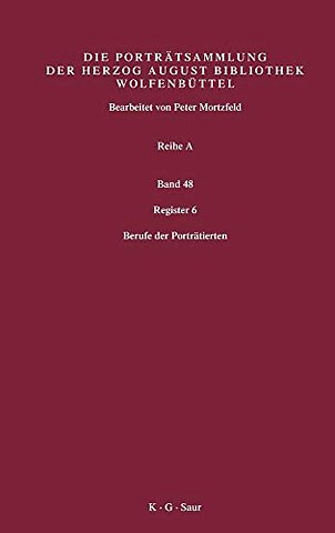 Register 6 – Berufe der Porträtierten