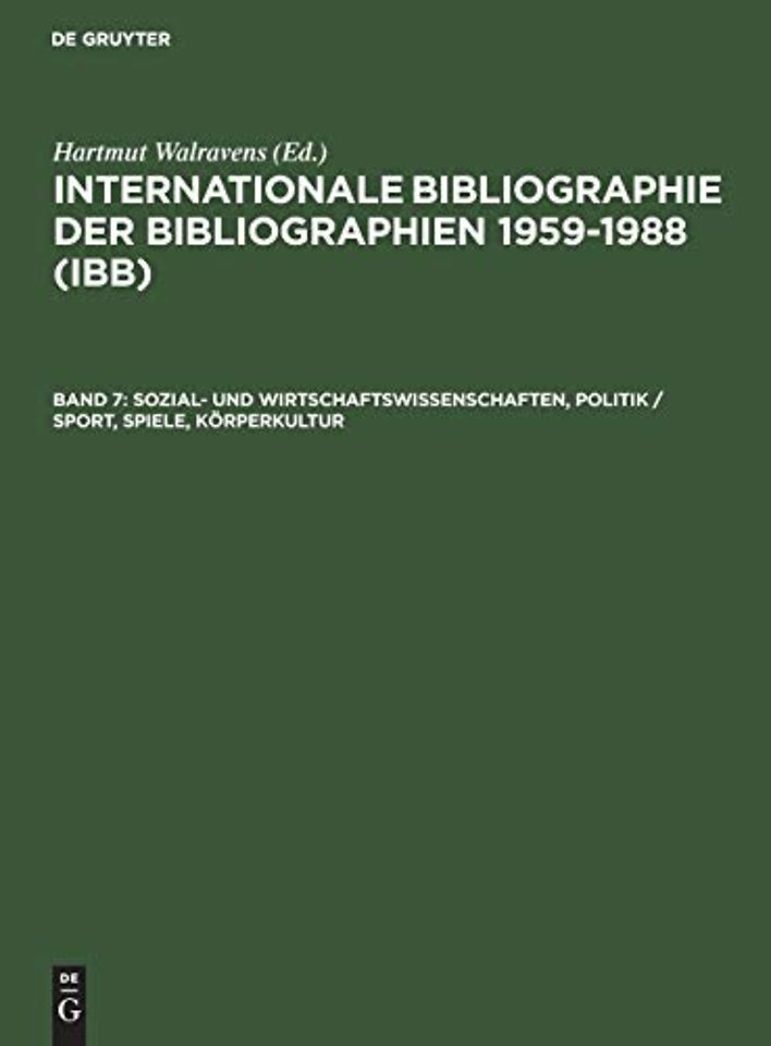 Sozial– und Wirtschaftswissenschaften, Politik / Sport, Spiele, Körperkultur
