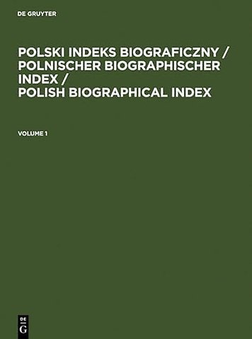Polski Indeks Biograficzny