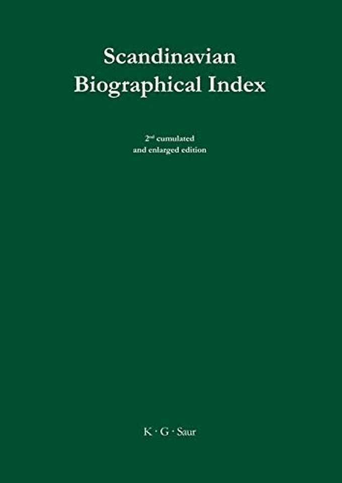 Scandinavian Biographical Index