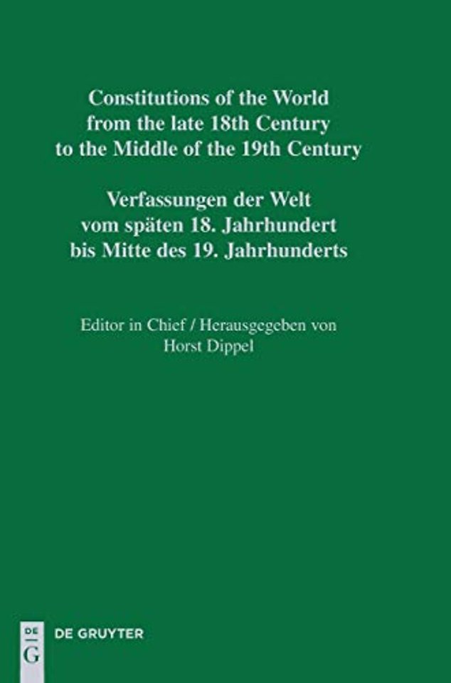 Constitutional Documents of Portugal and Spain 1808–1845