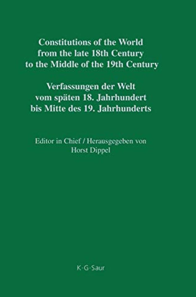 Polish Constitutional Documents 1790–1848
