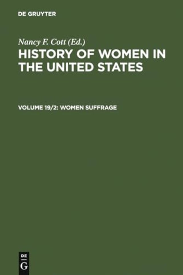 The History of Women in the United States
