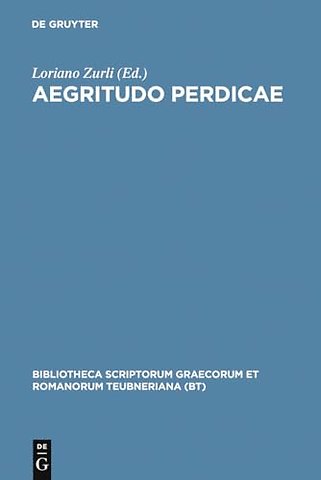 Aegritudo Perdicae Pb