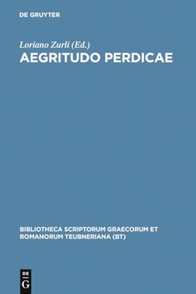 Aegritudo Perdicae Pb