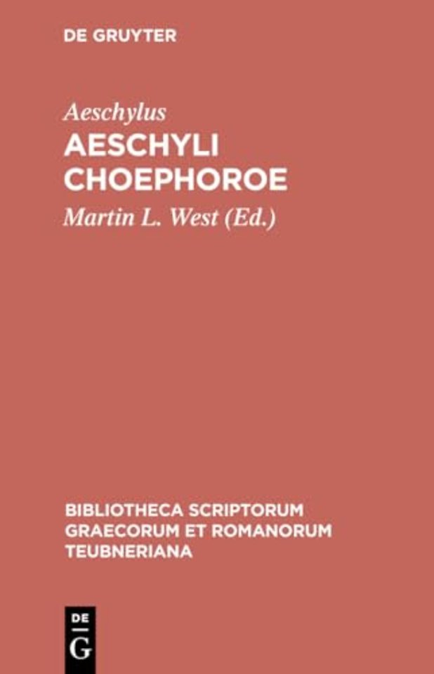 Aeschyli Choephoroe