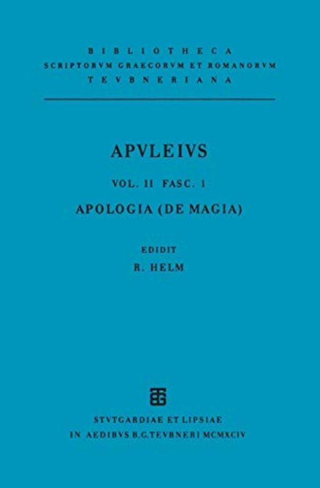 Pro se de magia liber (Apologia)