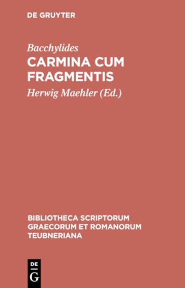 Carmina Cum Fragmentis CB
