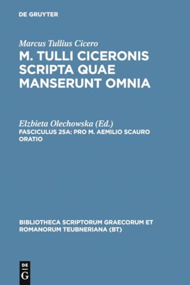 Scripta Quae Manserunt Omnia, CB