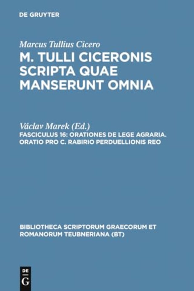 Scripta Quae Manserunt Omnia, CB