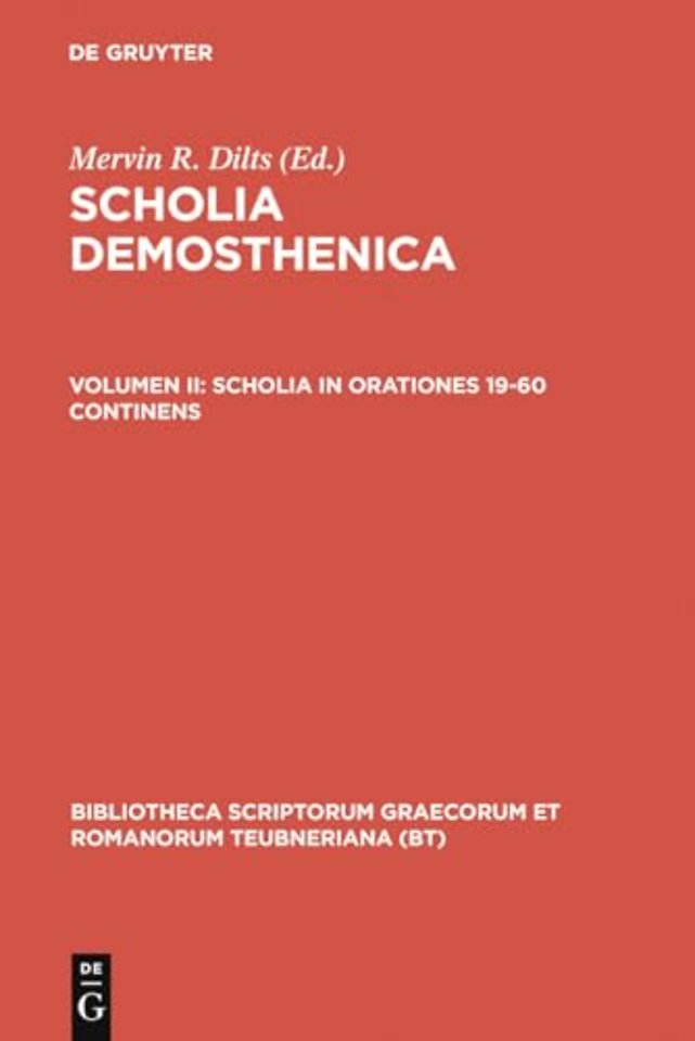 Scholia in orationes 19–60 continens