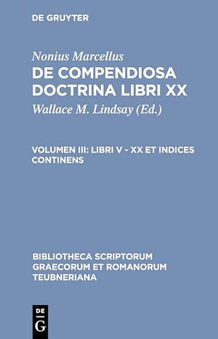 Libri V – XX et indices continens