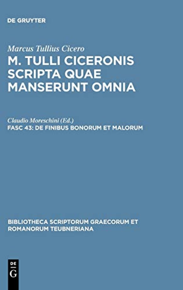 de Finibus Bonorum Et Malorum