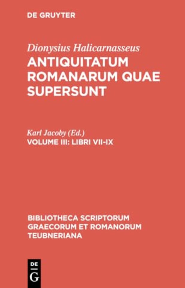 Libri VII–IX