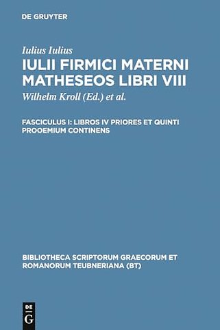 Libros IV priores et quinti prooemium continens
