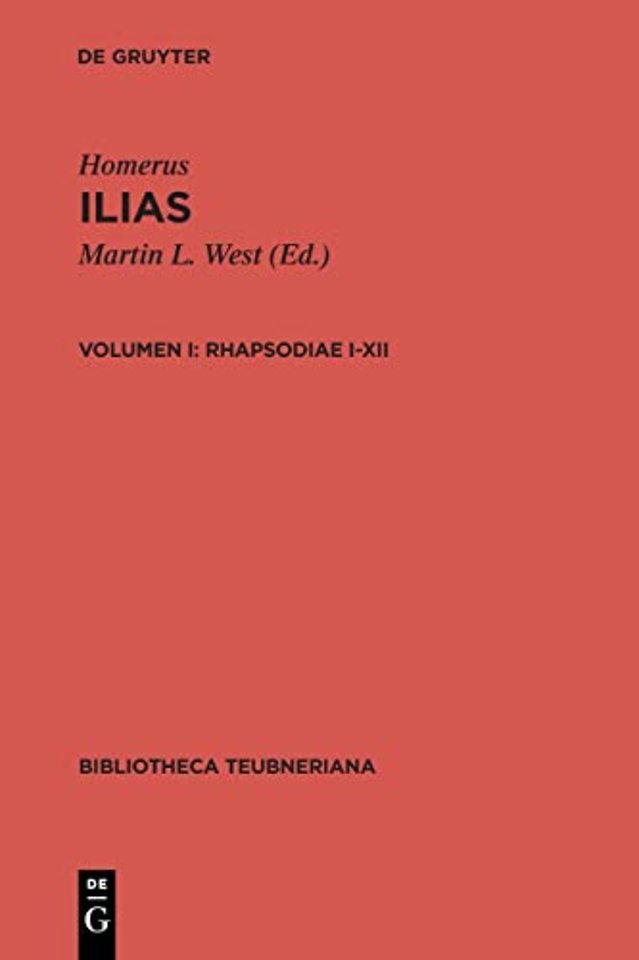 Ilias, Vol. I Pb