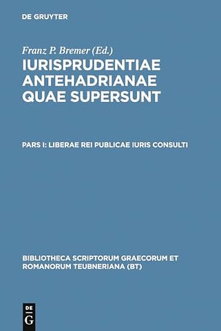 Iurisprudentia Antehadrianae CB