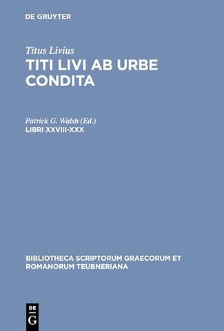 Libri XXVIII–XXX