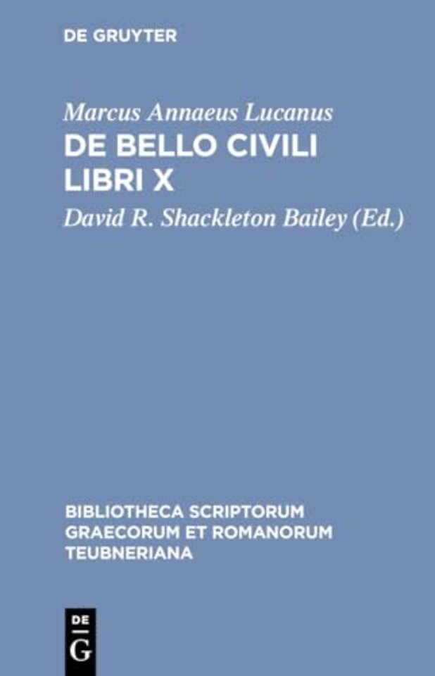 De bello civili libri X