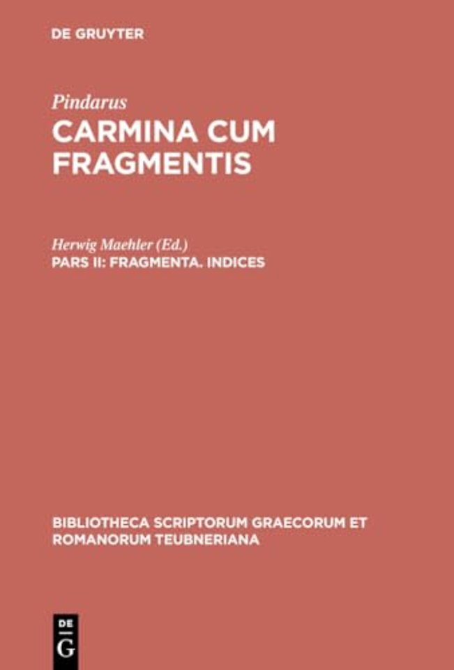 Carmina Cum Fragmentis, Pars CB