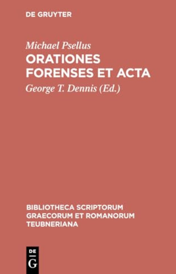 Orationes forenses et acta