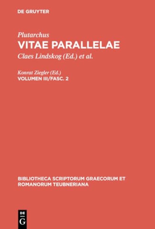 Vitae Parallelae, Vol. III, F CB