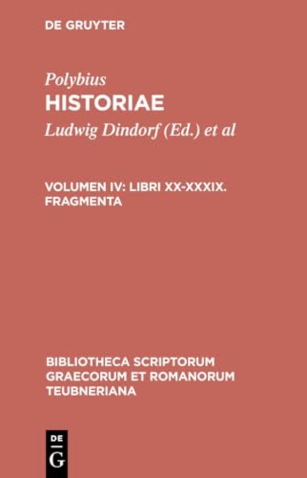 Libri XX–XXXIX. Fragmenta