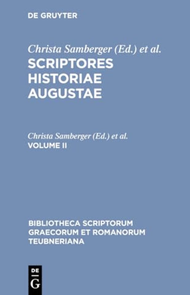 Scriptores Historiae Augustae Pb