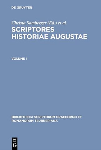 Scriptores historiae Augustae – Volume I