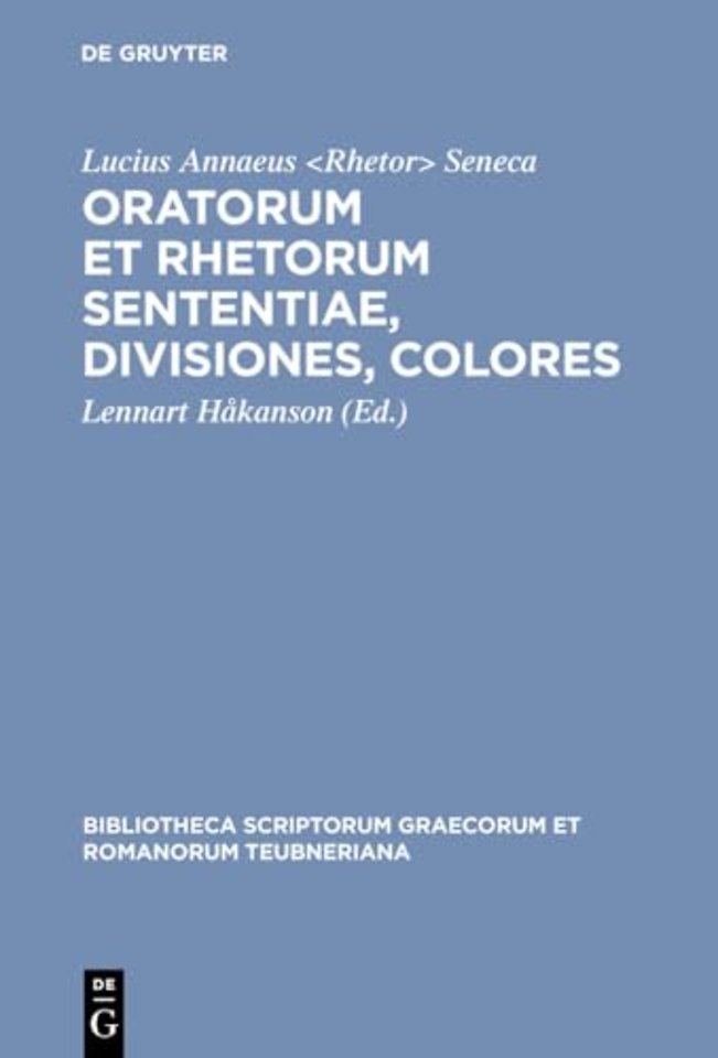 Oratorum Et Rhetorum Sententi CB