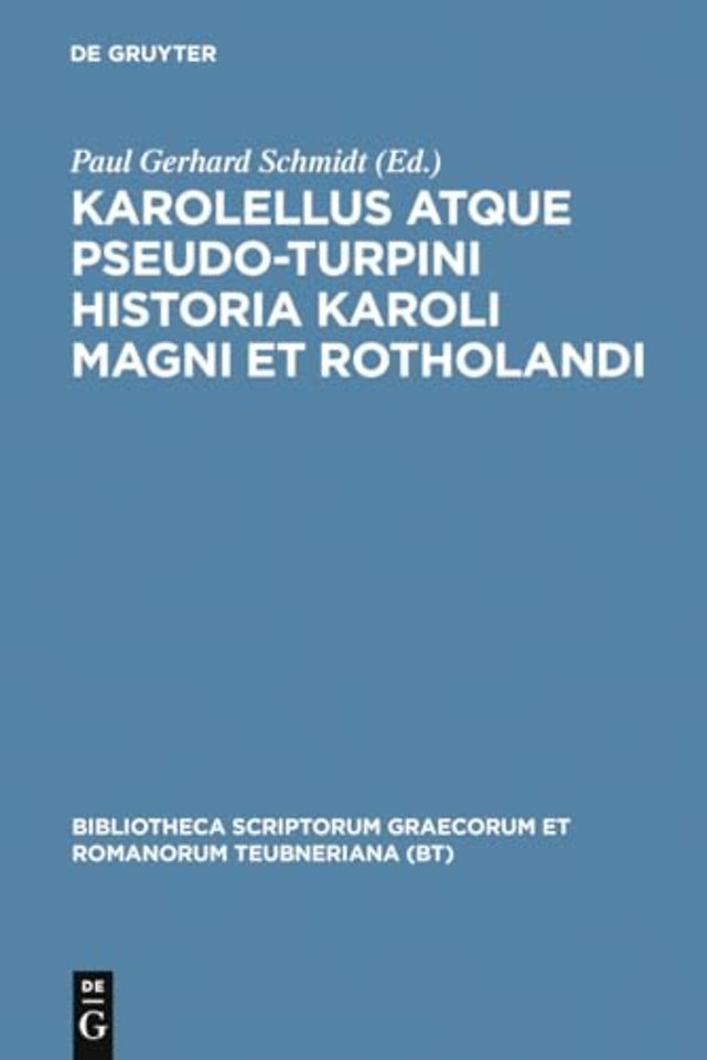 Historia Karoli Magni Et Roth CB