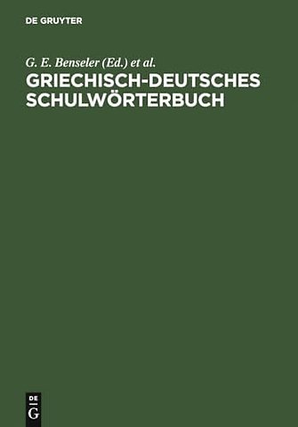 Griechisch–deutsches Schulwörterbuch