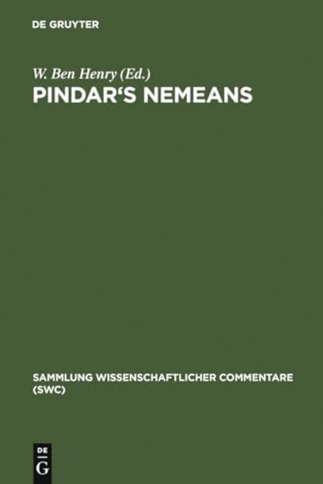 Pindar`s Nemeans – A Selection. Edition and Commentary