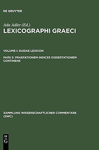 Praefationem indices dissertationem continens