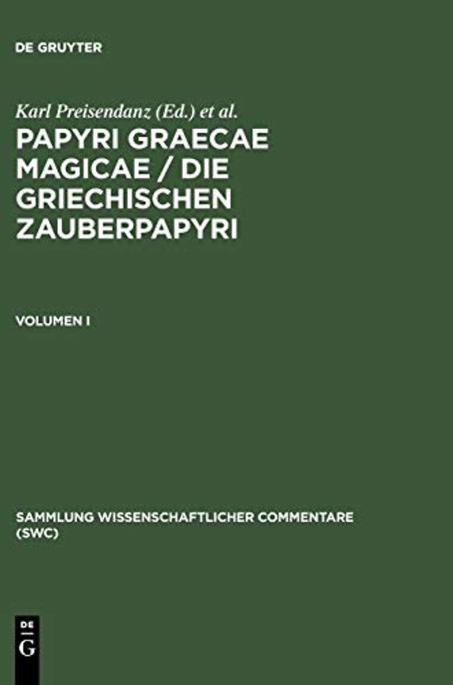 Papyri Graecae Magicae. Die G CB