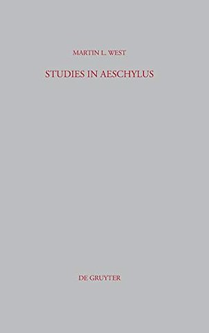 Studies in Aeschylus