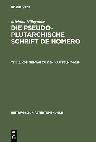 Kommentar zu den Kapiteln 74–218