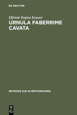 Urnula Faberrime Cavata – Observations on a Vessel used in the Cult of Isis