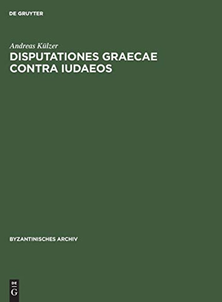 Disputationes graecae contra ludaeos