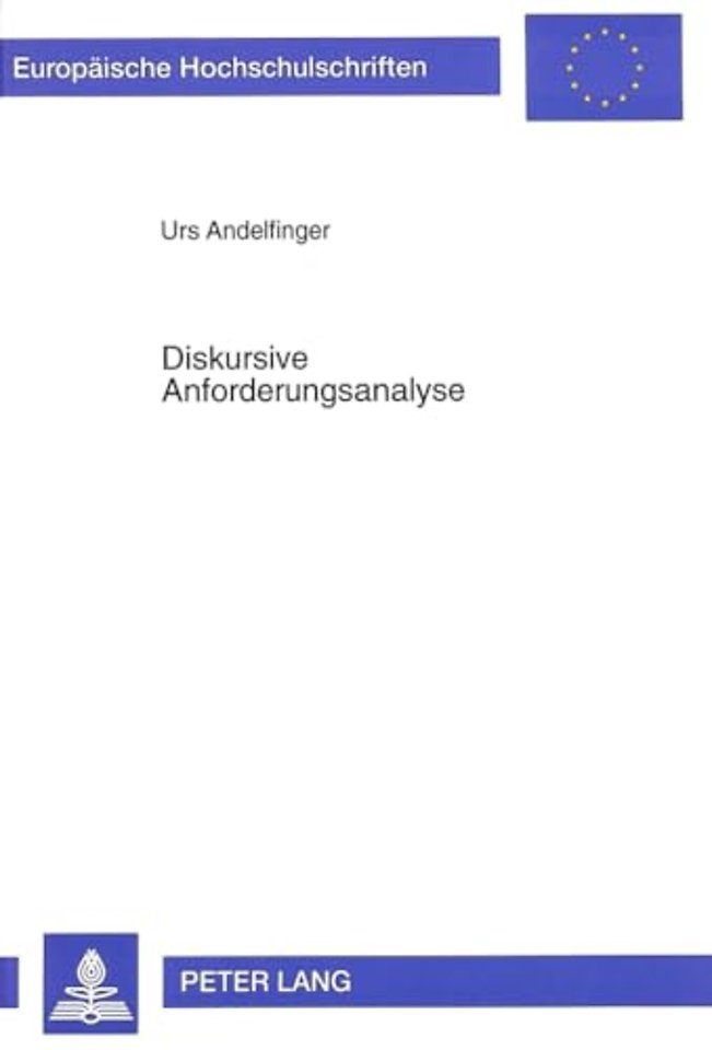 Diskursive Anforderungsanalyse