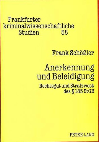 Anerkennung und Beleidigung