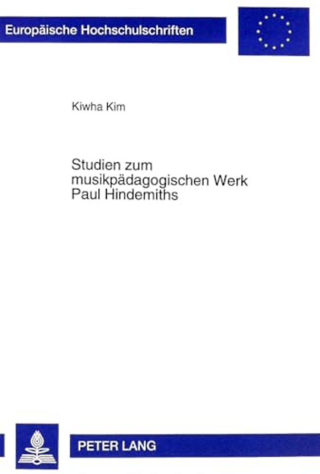 Studien zum musikpaedagogischen Werk Paul Hindemiths