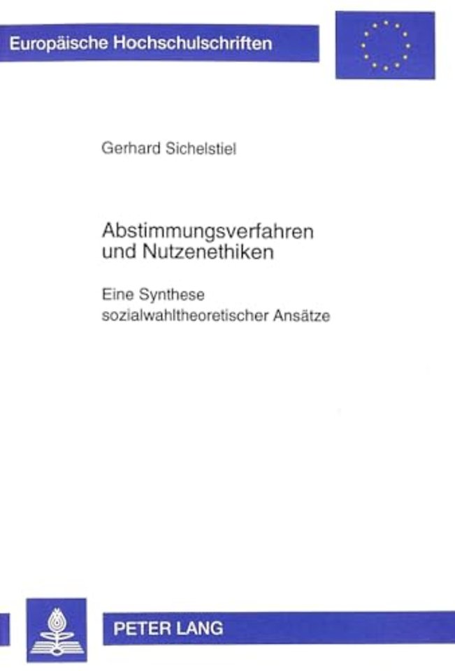 Abstimmungsverfahren Und Nutzenethiken