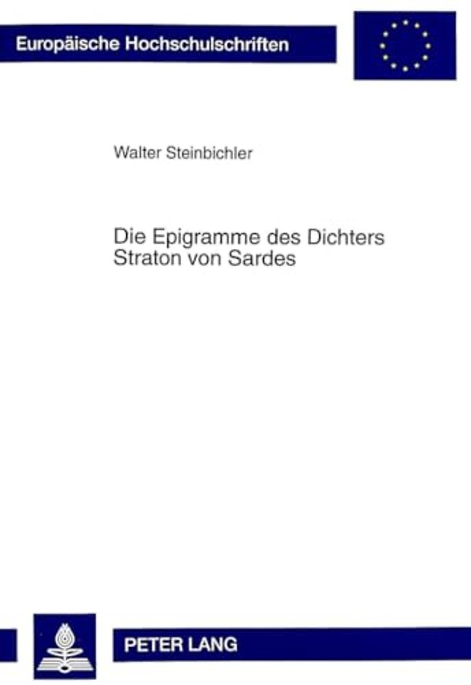 Die Epigramme des Dichters Straton von Sardes