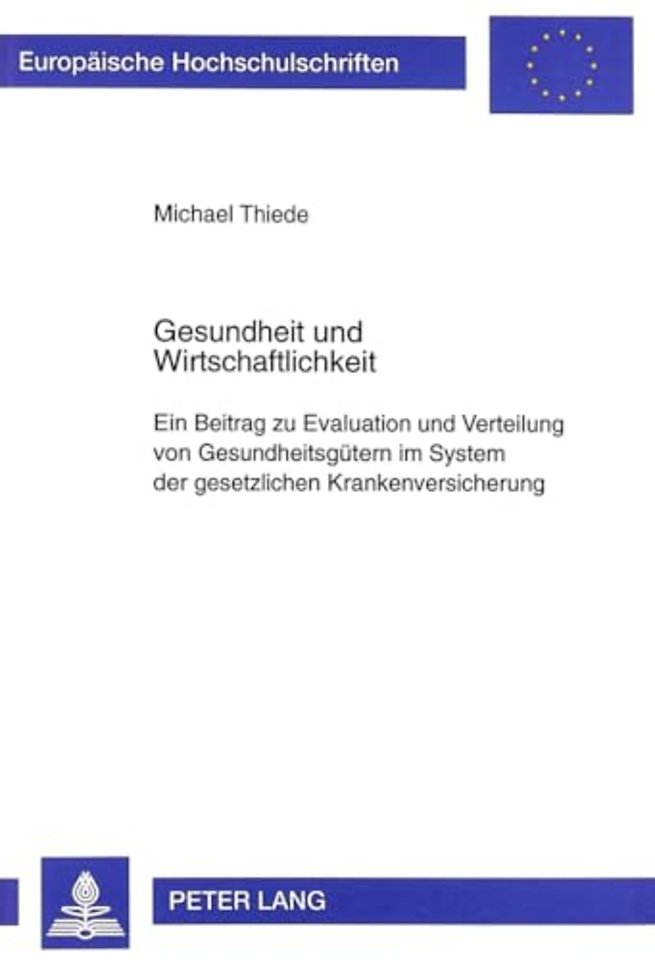 Gesundheit Und Wirtschaftlichkeit