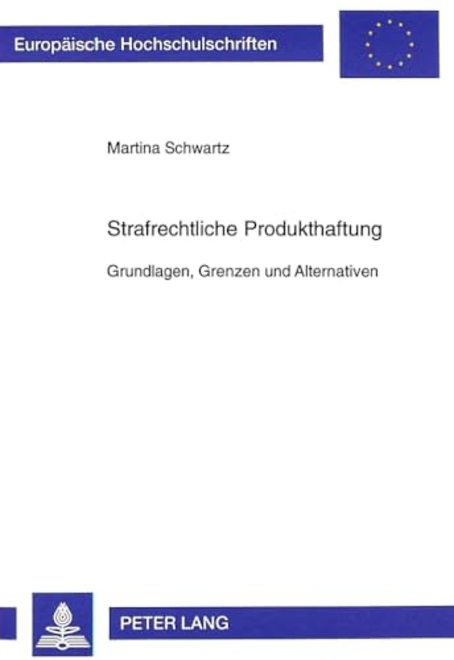 Strafrechtliche Produkthaftung