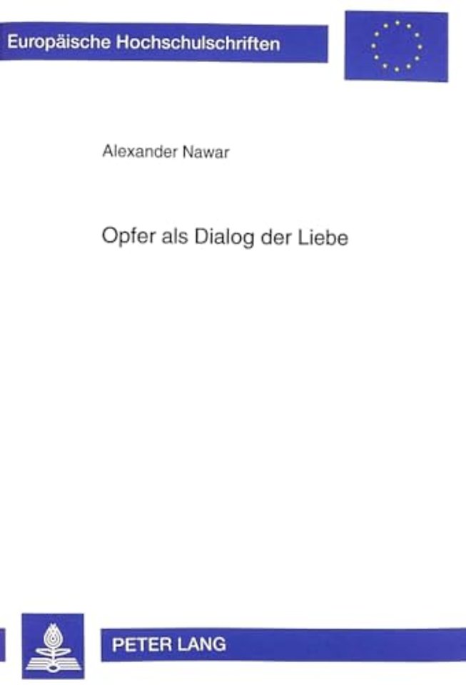 Opfer ALS Dialog Der Liebe