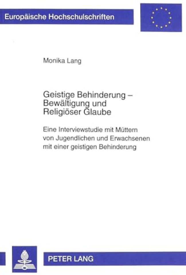 Geistige Behinderung - Bewaeltigung Und Religioeser Glaube