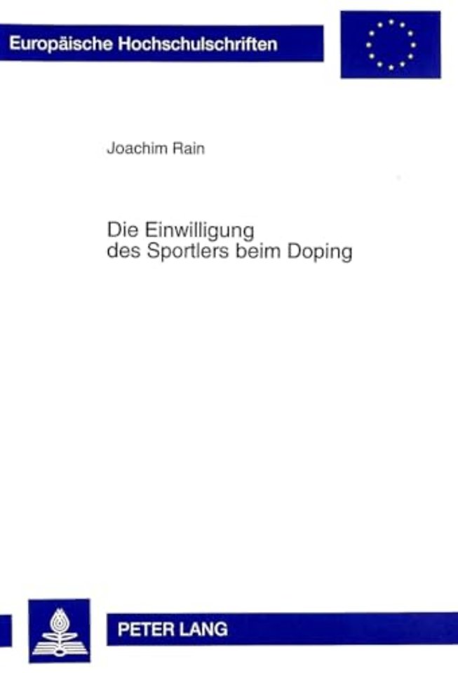 Die Einwilligung Des Sportlers Beim Doping