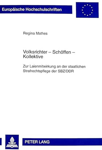 Volksrichter - Schoeffen - Kollektive